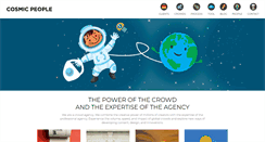 Desktop Screenshot of cosmicpeople.com
